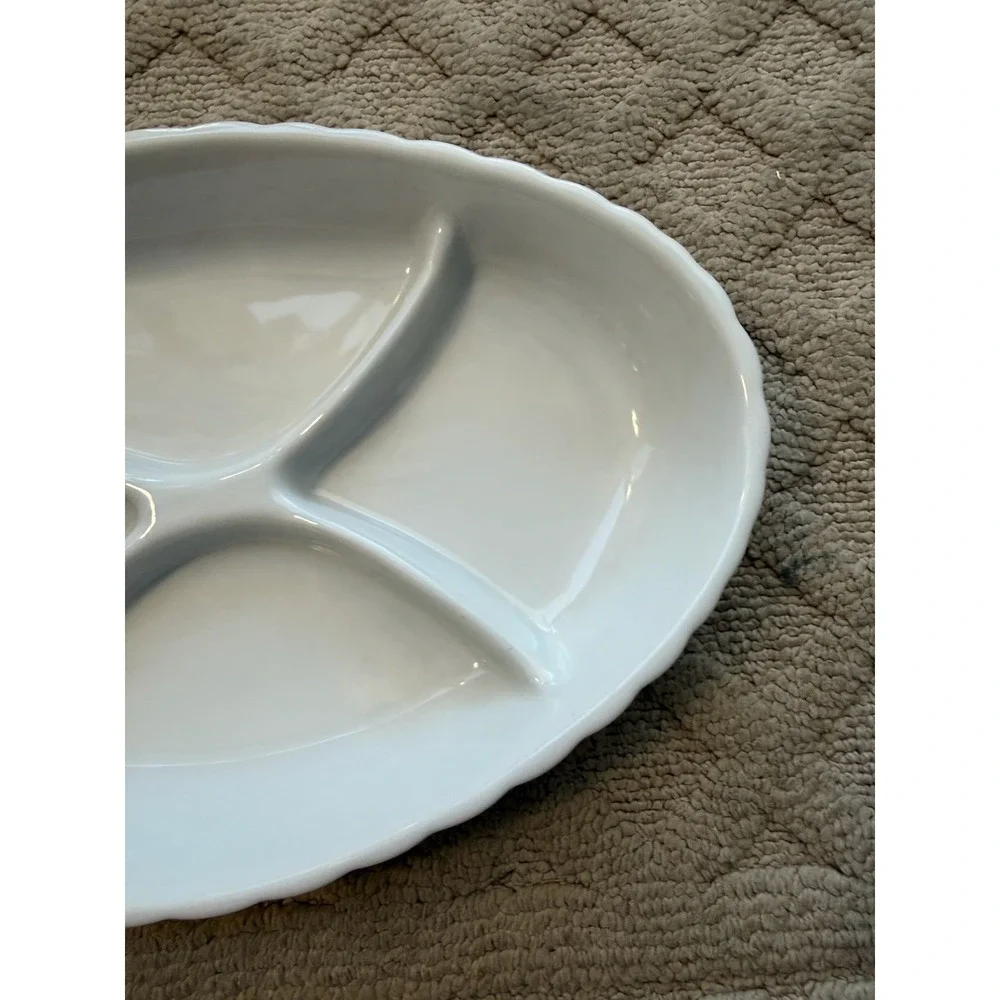 Studio Silversmiths Cordon Bleu Oval Sectional Server Platter